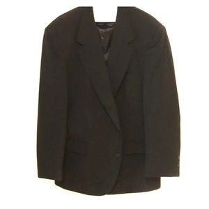 Men’s black sport coat